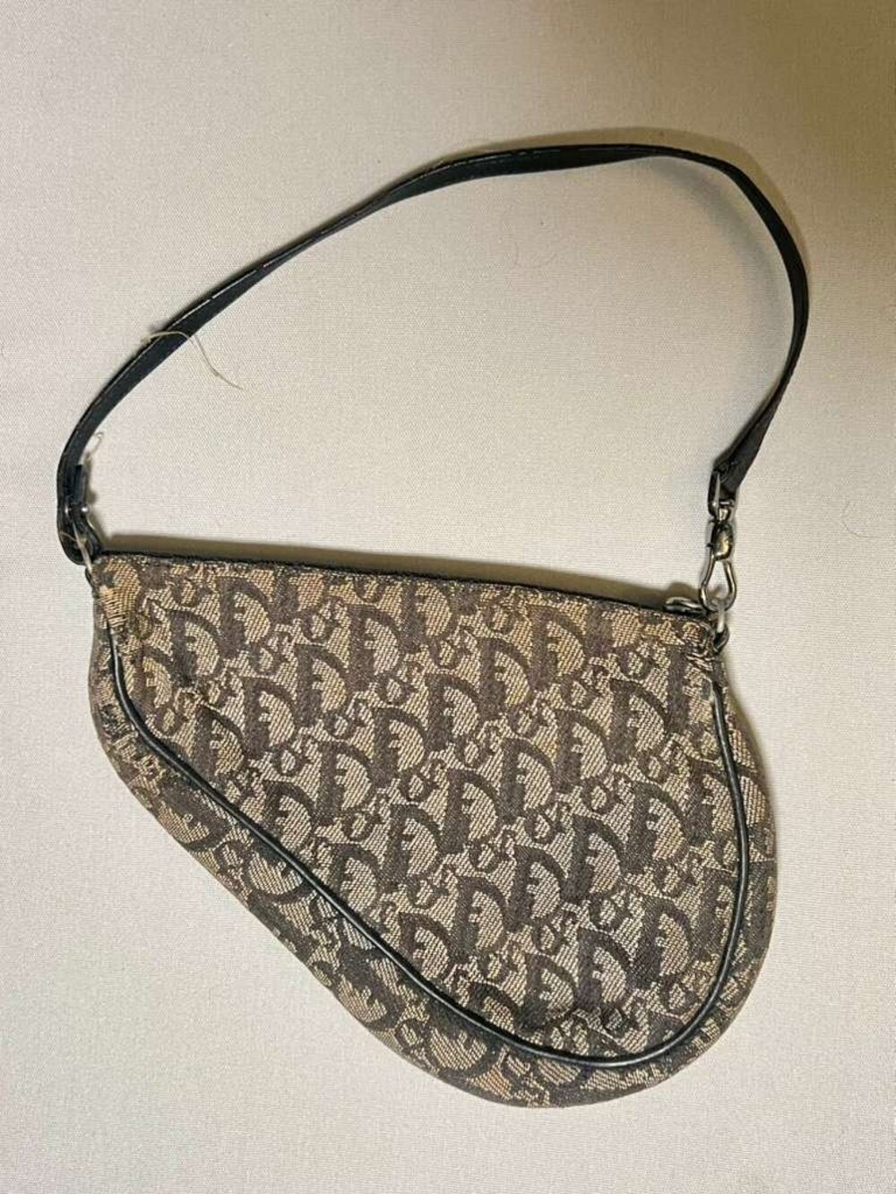 Vintage Christian Dior Saddle Bag Mini